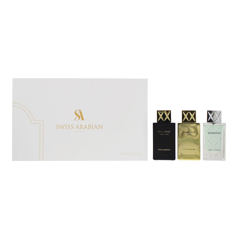 Swiss Arabian 3 Piece Gift Set: Shaghaf For Unisex