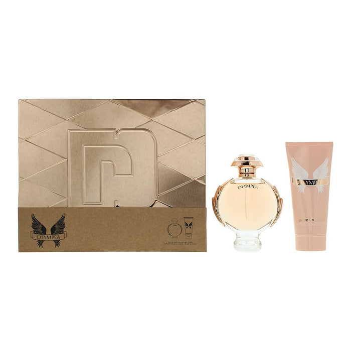 Paco Rabanne Olympea 2 Piece Gift Set: EDP 80ml - Body Lotion 100ml For Women