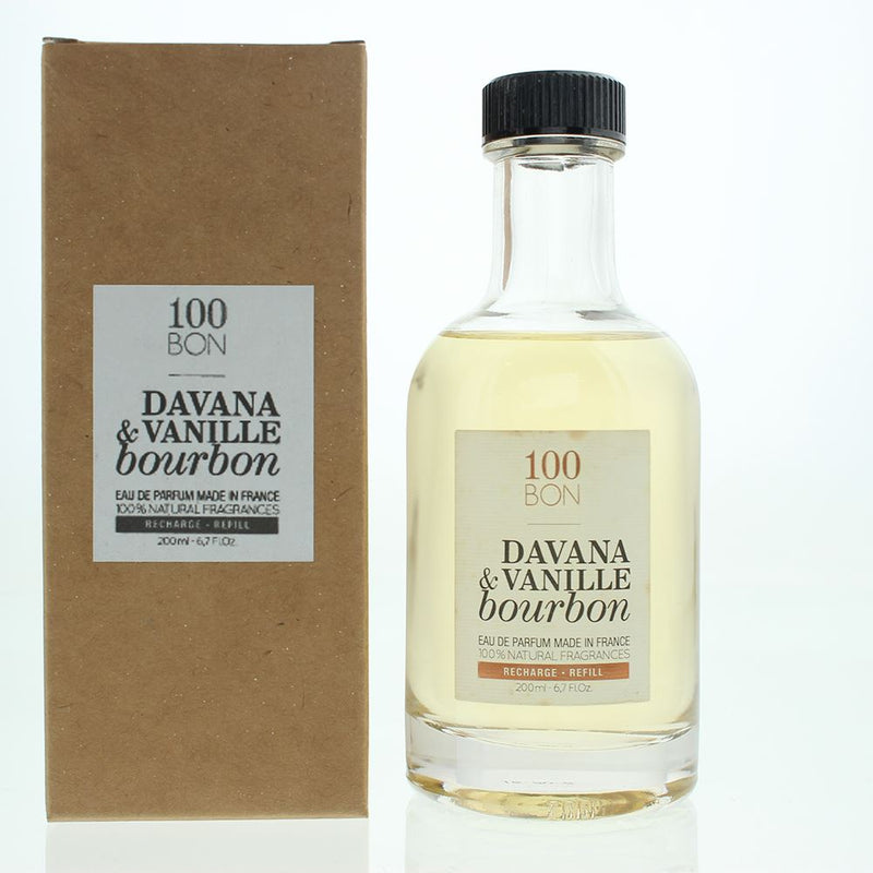 100 Bon Davana Vanille Bourbon Refill Eau de Parfum 200ml Unisex Spray