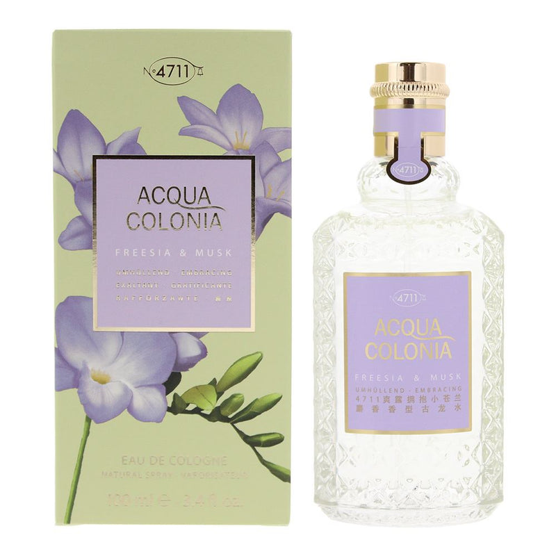 4711 Acqua Colonia Freesia & Musk Eau de Cologne 100ml For Unisex