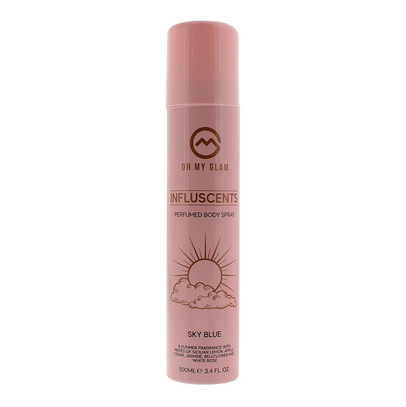 Oh My Glam Influscents Sky Blue Body Spray 100ml For Women