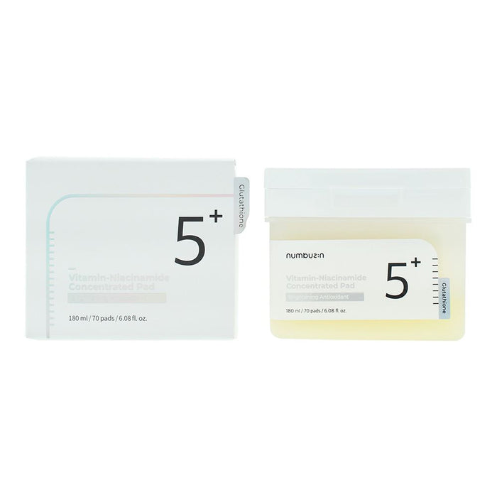 Numbuzin No.5 Vitamin-Niacinamide Concentrated Pads 70 pcs For Women