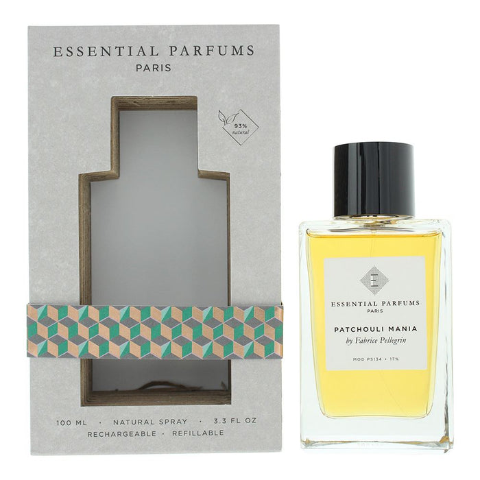 Essential Parfums Patchouli Mania Refillable Eau de Parfum 100ml Unisex Perfume
