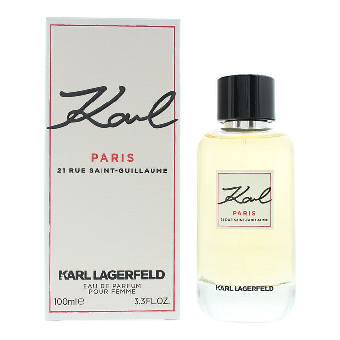 Karl Lagerfeld Paris 21 Rue Saint-Guillaume EDP 100ml Spray For Women Her NEW