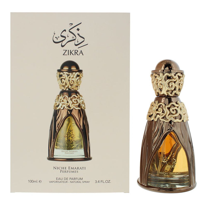 Lattafa Niche Emarati Zikra Eau De Parfum 100ml for Unisex