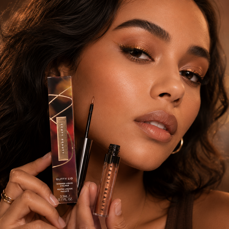 Fenty Beauty Boozy Bronze Shimmer Liquid Eyeliner 3.3ml For Women