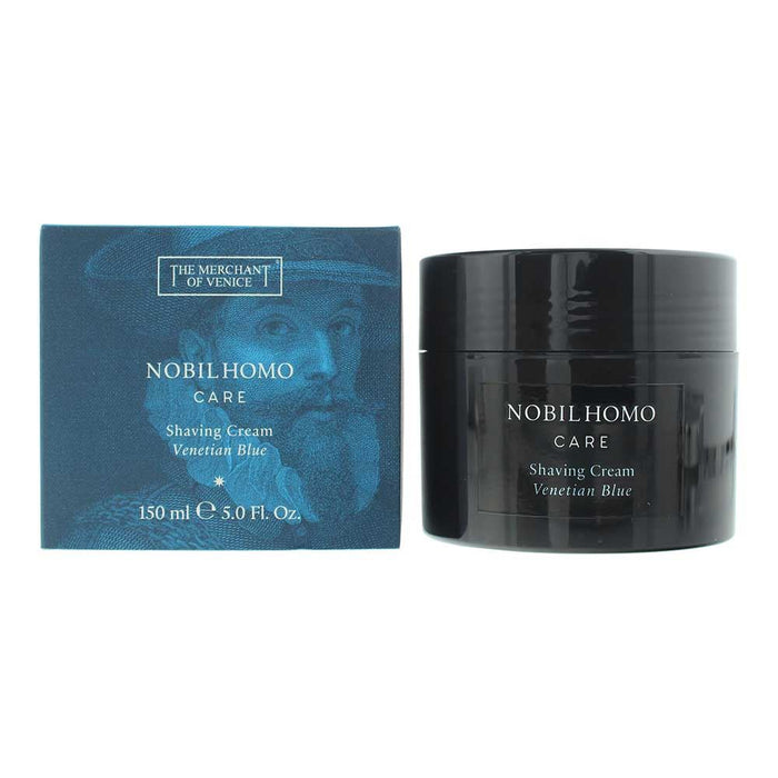 The Merchant Of Venice Nobil Homo Care Venetian Blue Shaving Cream 150ml For Men