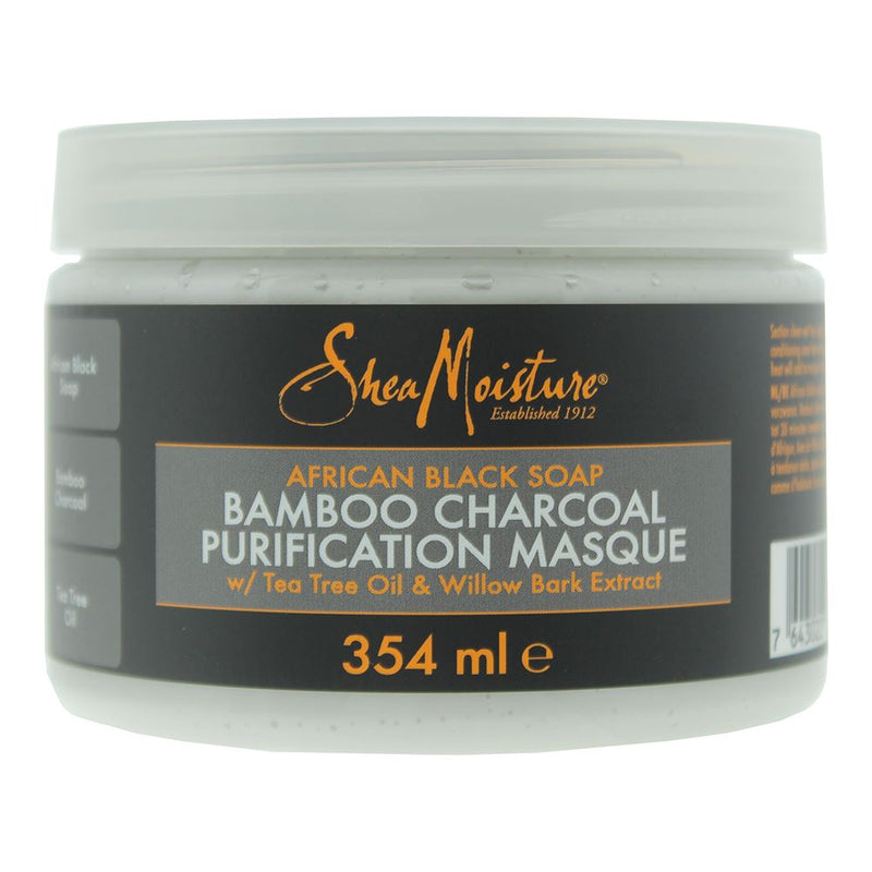 Shea Moisture Bamboo Charcoal Purification Mask 354ml For Unisex