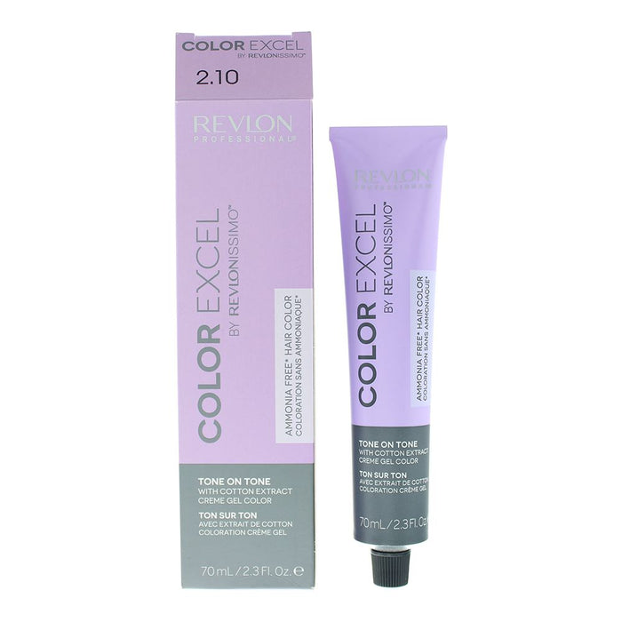 Revlon Revlonissimo Color Excel 2.10 Blue Black Hair Colour 70ml For Women