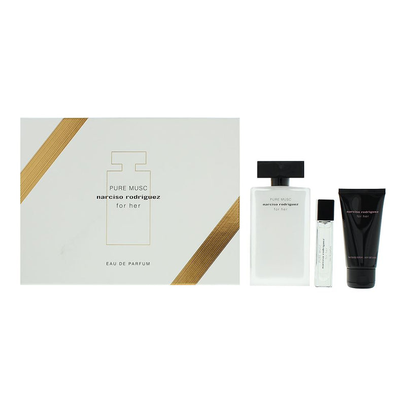 Narciso Rodriguez Pure Musc For Her 3 Piece Gift Set For Women