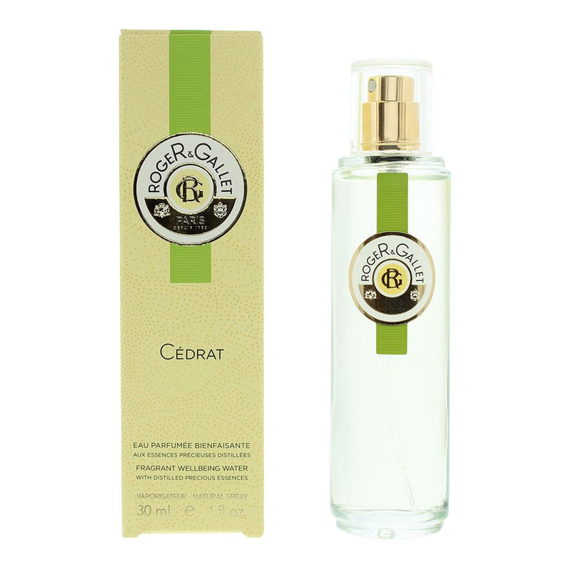 RogerGallet Cedrat Fragrant Wellbeing Water 30ml For Women