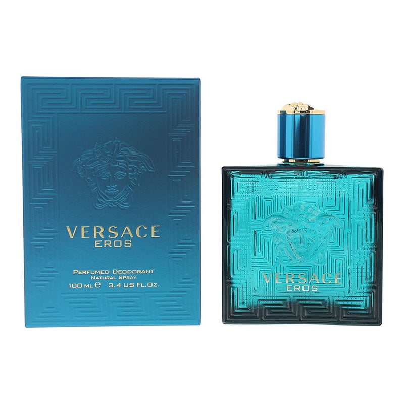 Versace Eros Perfumed Deodorant Spray 100ml For Men