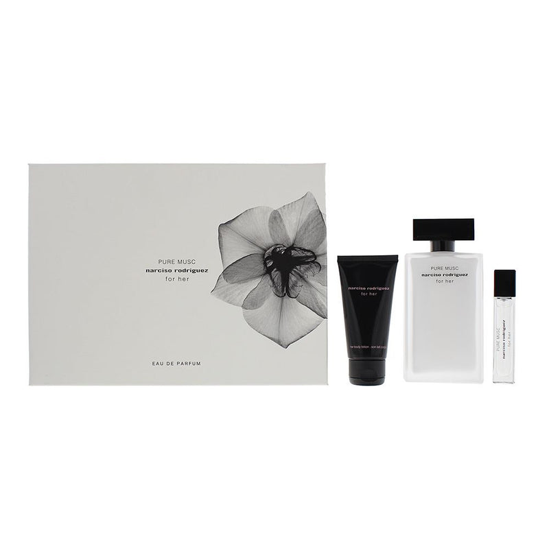 Narciso Rodriguez For Her Pure Musc 3 Piece Gift Set
