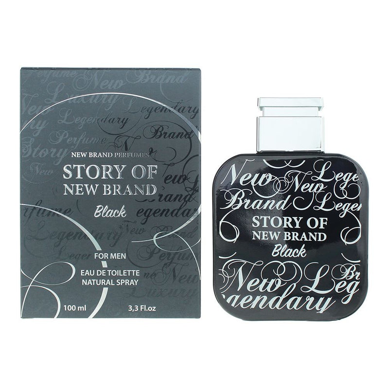 New Brand Story Of New Brand Black For Men Eau De Toilette 100ml For Men