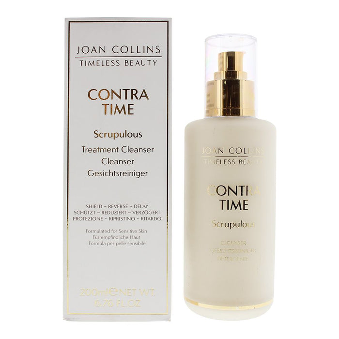 Joan Collins Contra Time Scrupulous Treatment Cleanser 200ml For Women