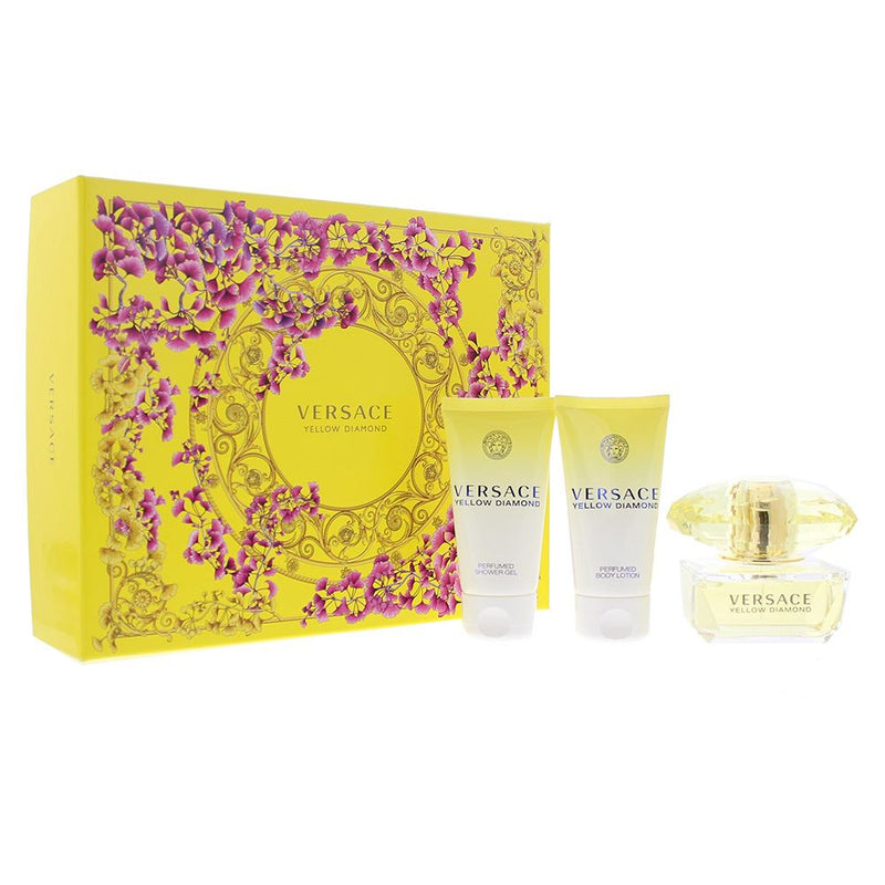 Versace Bright Crystal Absolu 4 Piece Gift Set For Women