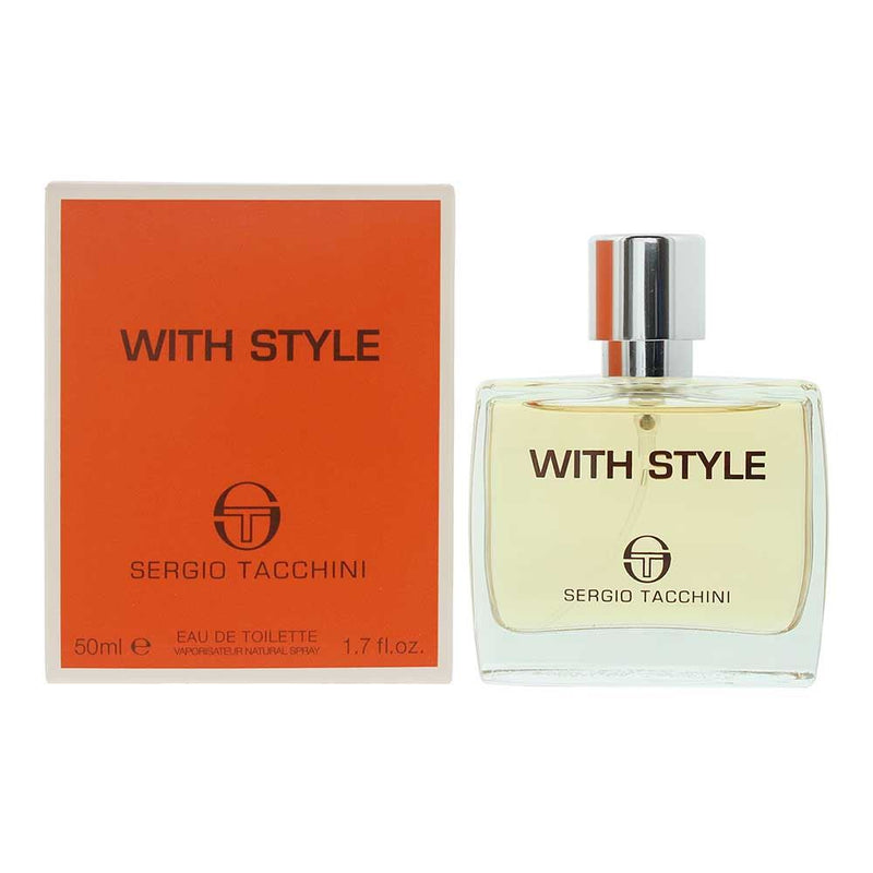 Sergio Tacchini With Style Eau De Toilette 50ml Men Spray