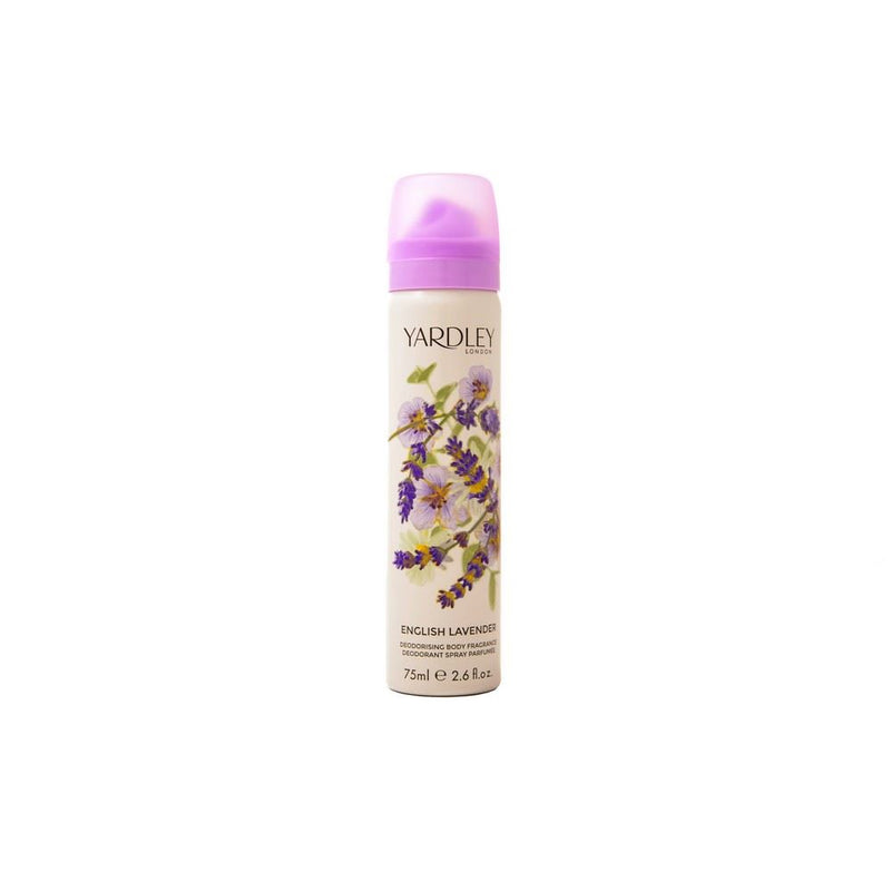 Yardley English Lavender Body Spray Eau de Toilette 75ml Women Spray