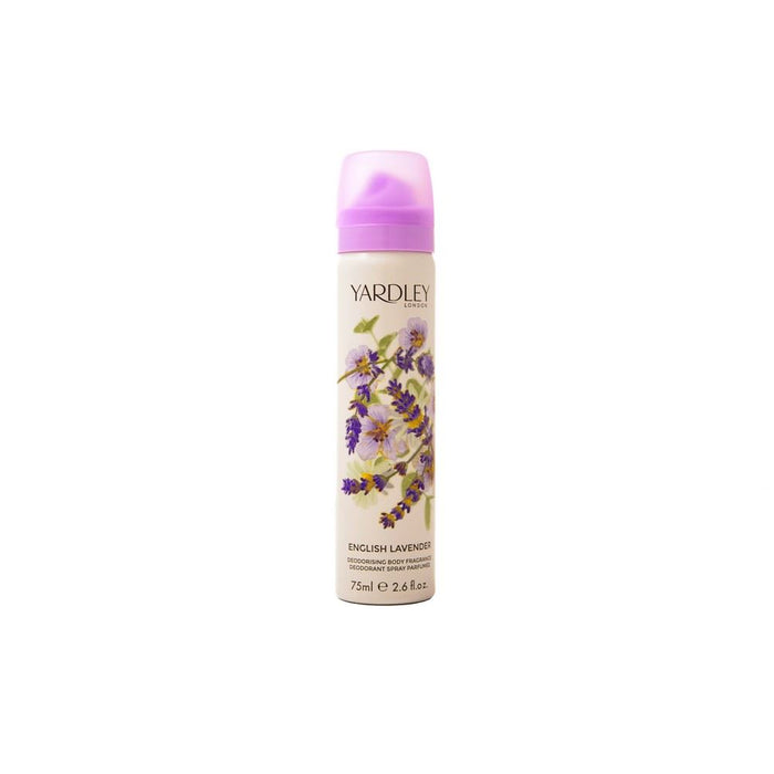 Yardley English Lavender Body Spray Eau de Toilette 75ml Women Spray