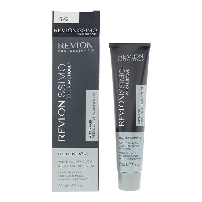 Revlon Revlonissimo Colorsmetique 6.42 Dark Pearly Chestnut Blonde Hair Colour 6 For Women