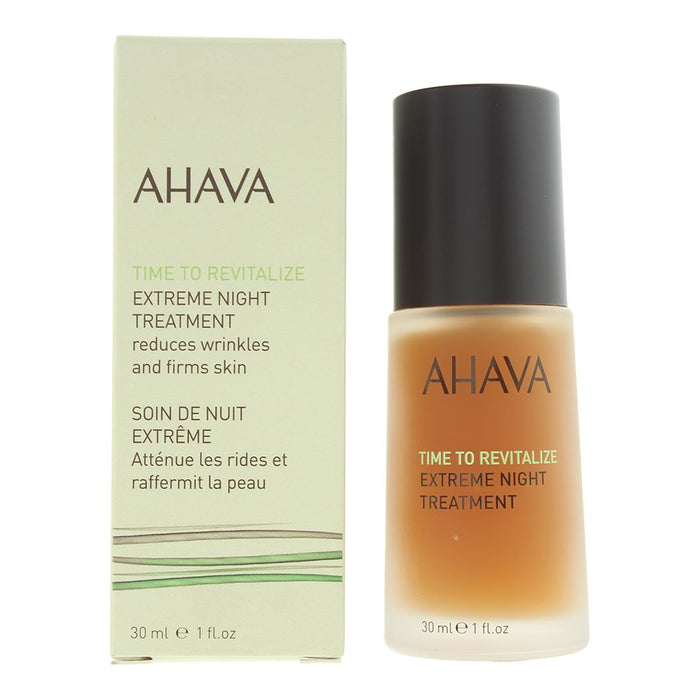 Ahava Time To Revitalize Extreme Night Treatment 30ml For Women Her Brand NEW