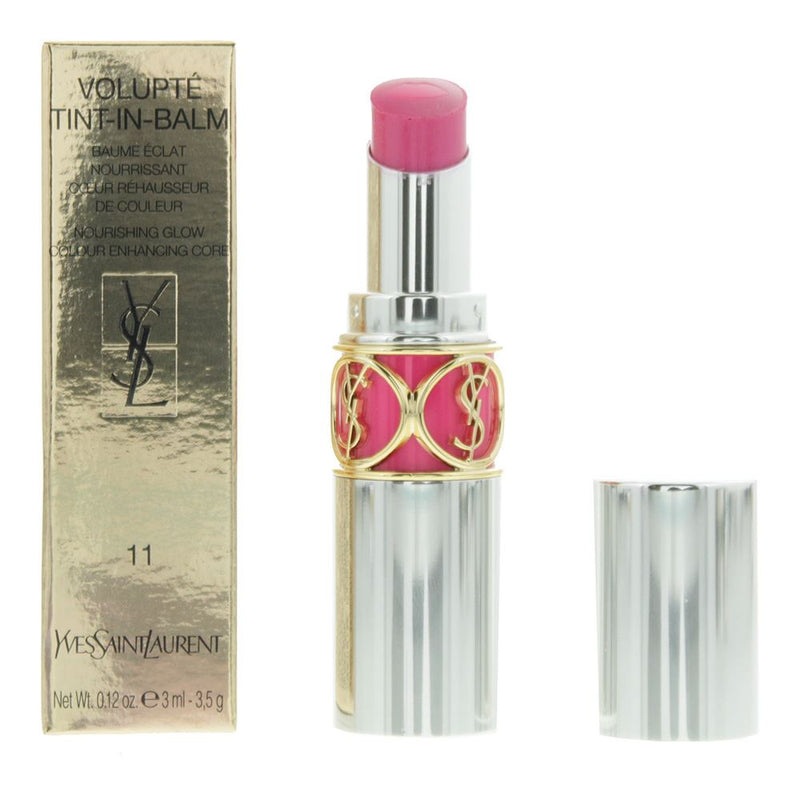 Yves Saint Laurent Volupte Tint In Balm 11 Play Me Fuchsia Lipstick 3ml