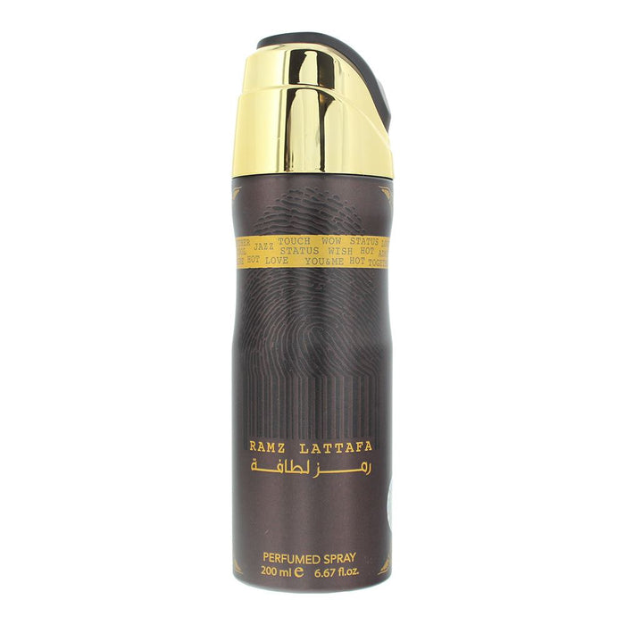 Lattafa Ramz Gold Perfumed Body Spray 200ml For Unisex