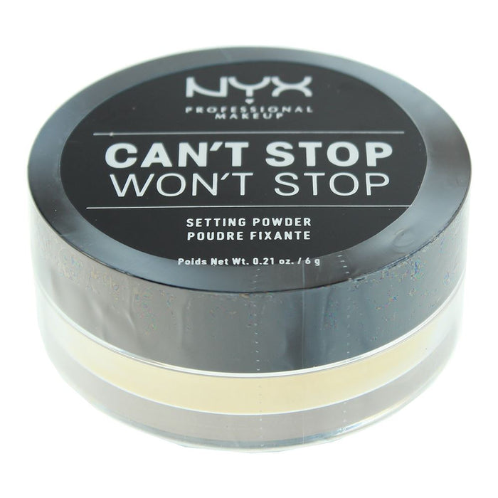 NYX Can't Stop Won't Stop Banana Setting Powder 6g For Women