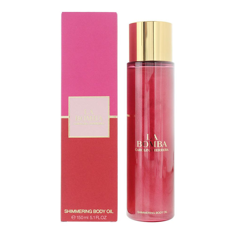 Carolina Herrera La Bomba Shimmering Body Oil 150ml For Women