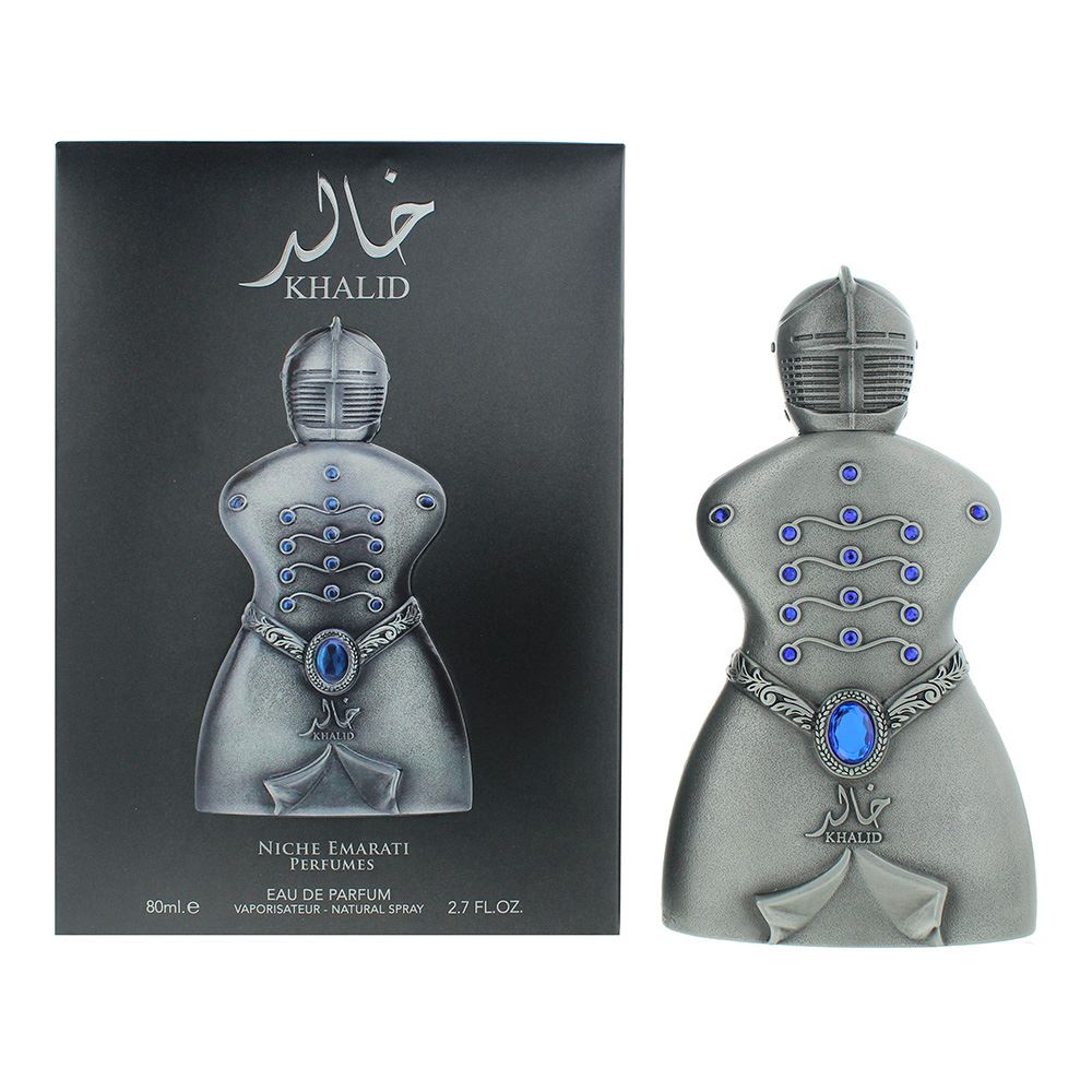Lattafa Niche Emarati Khalid Eau De Parfum 80ml for Unisex — Red Label ...