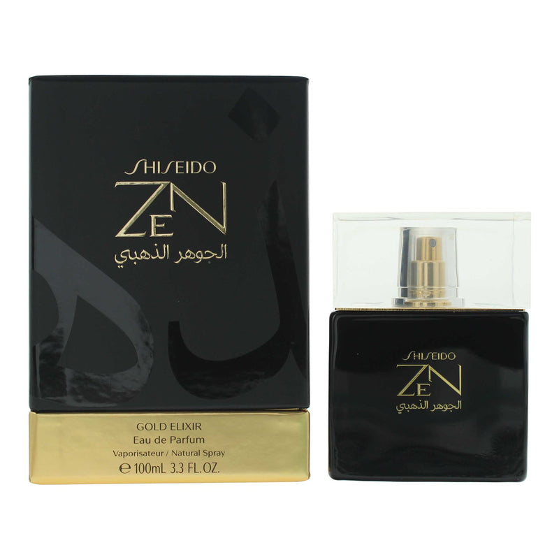 Shiseido Zen Gold Elixir Eau de Parfum 100ml Spray For Her Women