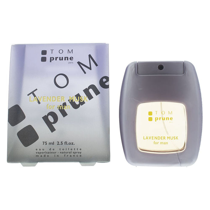 Tom Prune Lavender Musk Eau de Toilette 75ml Men Spray