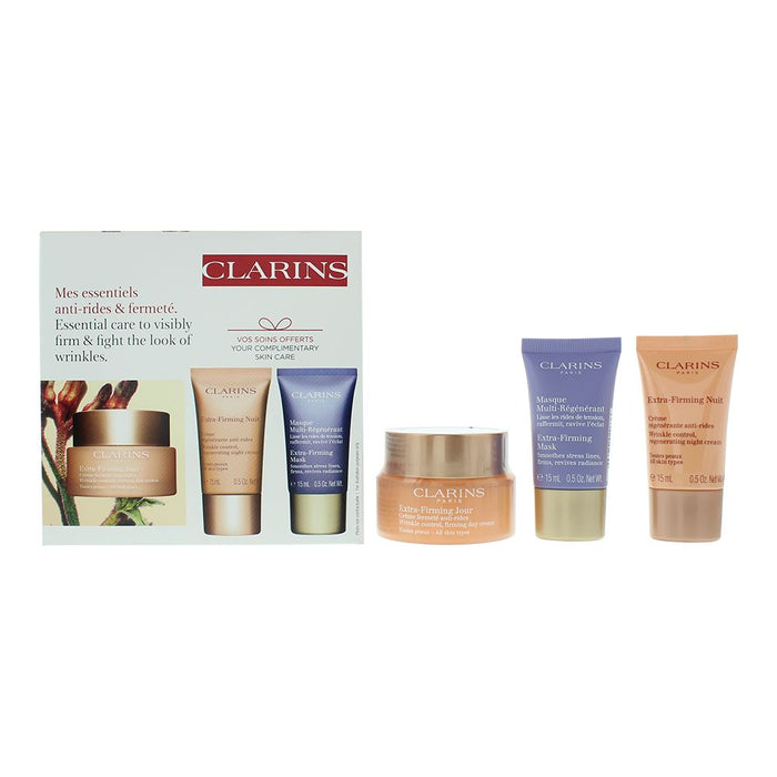 Clarins Extra-Firming 3 Pcs Gift Set For Women Her Brand NEW