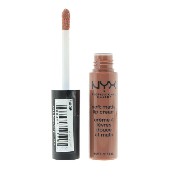 NYX Soft Matte 09 Abu Dhabi Lip Cream 8ml For Women