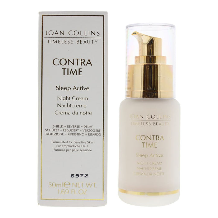 Joan Collins Contra Time Sleep Active Night Cream 50ml For Women