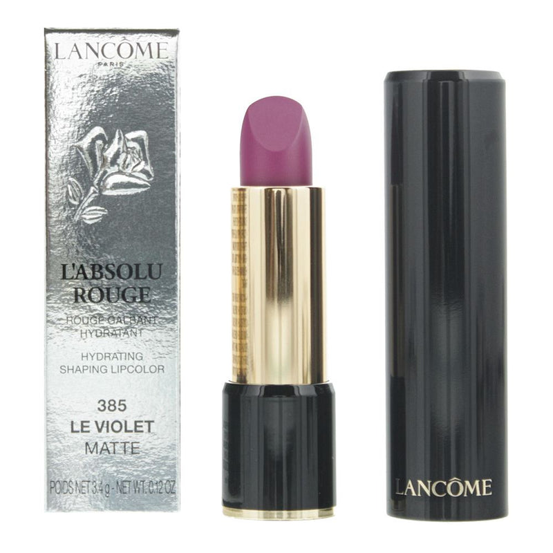 Lancome L'Absolu Rouge Matte #385 Le Violet Lip Color 3.4g