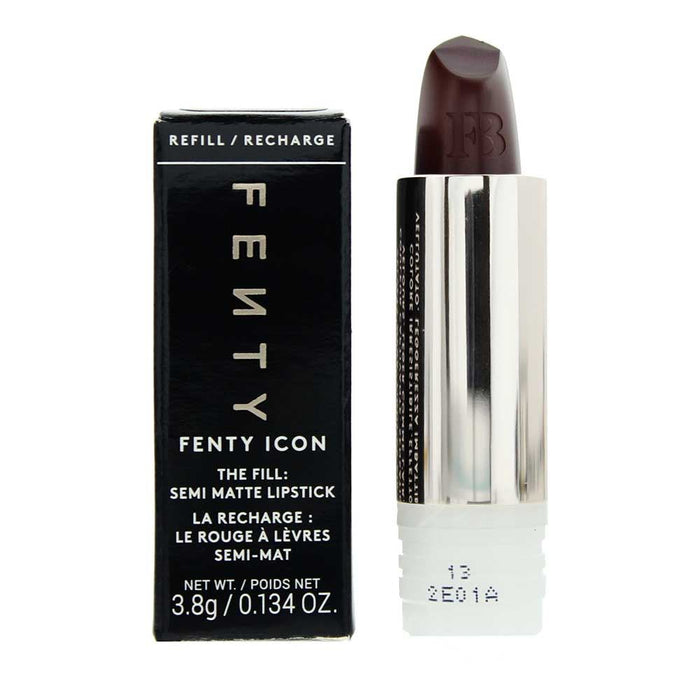 Fenty Beauty Icon Semi Matte Refillable Rowdy Roadie Lipstick 3.8g For Women