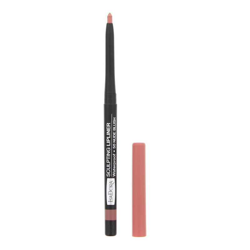Isadora Sculpting Waterproof 50 Nude Blush Lip Liner 0.3g For Women