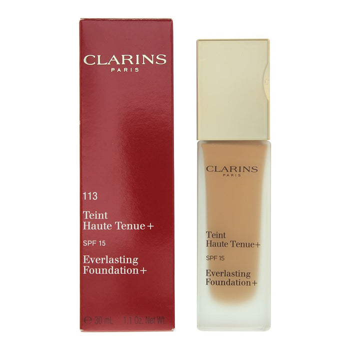 Clarins Everlasting Spf 15 113 Chestnut Foundation 30ml For Women