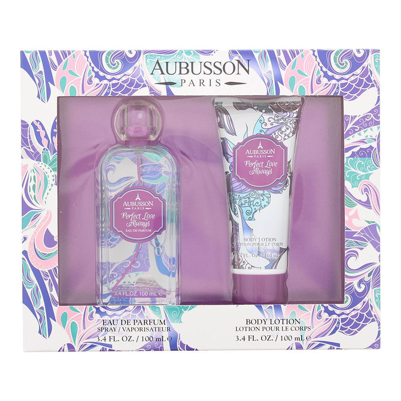 Aubusson Paris Perfect Love Always 2 Piece Gift Set EDP 100ml Body Lotion 100ml