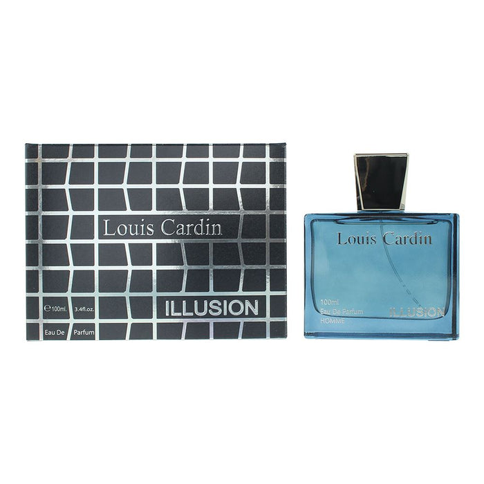 Louis Cardin Illusion Eau de Parfum 100ml Spray For Him Men