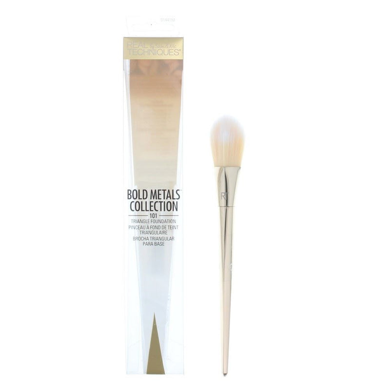 Real Techniques Bold Metals #101 Triangle Foundation Brush Ref 01441M