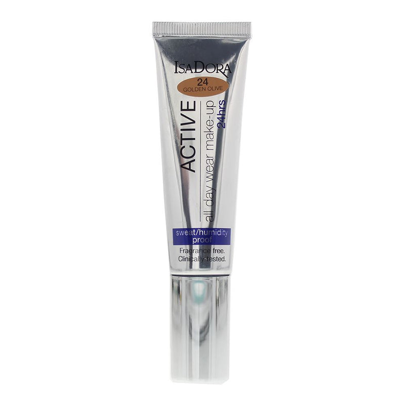 Isadora Active 24H 24 Golden Olive Foundation 35ml For Women
