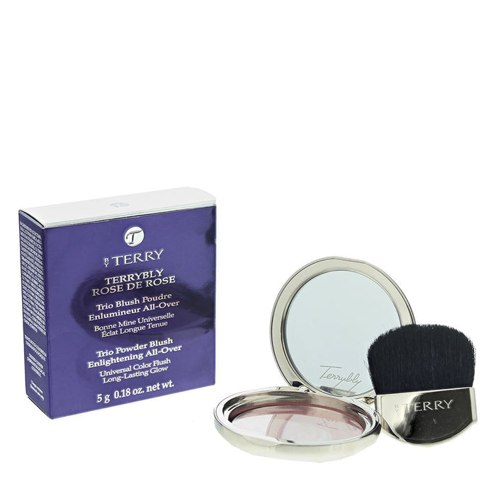 By Terry Terrybly Rose De Rose Trio Powder N°1 Rose Infernale Blusher 5g Women