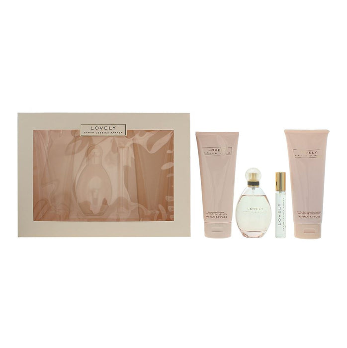 Sarah Jessica Parker Lovely 3 Piece Gift Set Women Spray