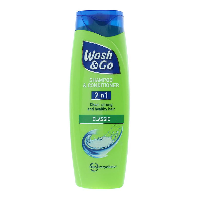 Wash Go 2-In-1 Shampoo Conditioner 400ml For Women