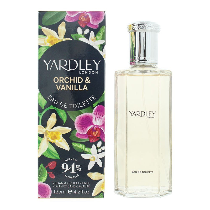 Yardley Orchid & Vanilla Eau De Toilette 125ml For Women