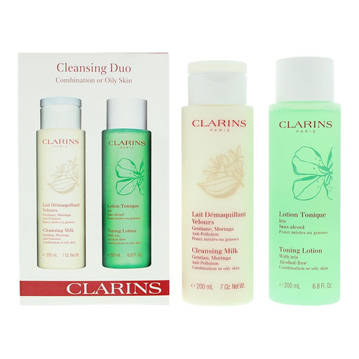 Clarins Cleansing Duo 2 Piece Gift Set For Women