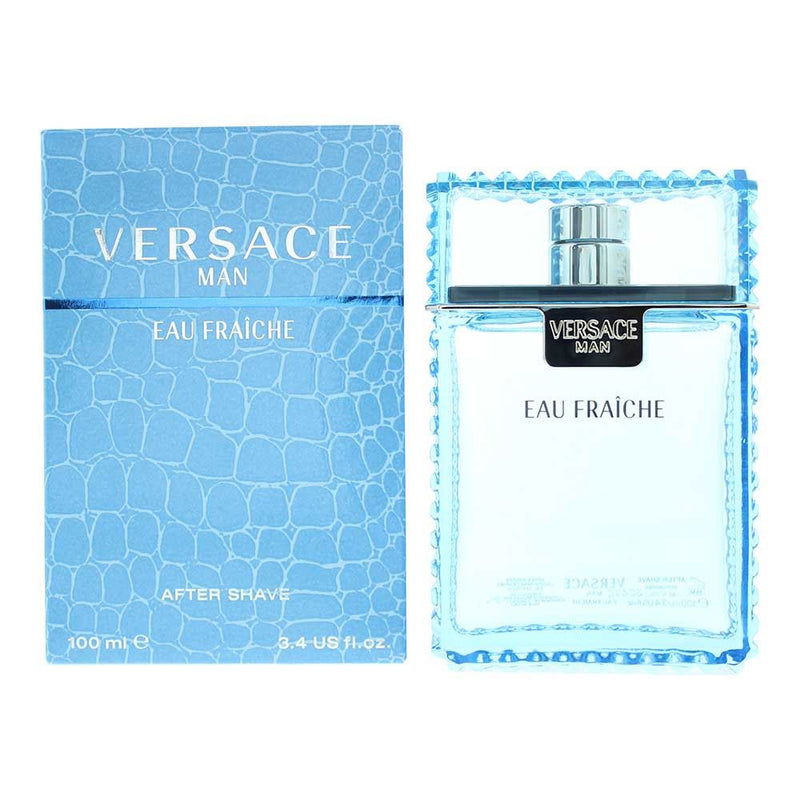 Versace Man Eau Fraiche Aftershave Lotion 100ml For Men