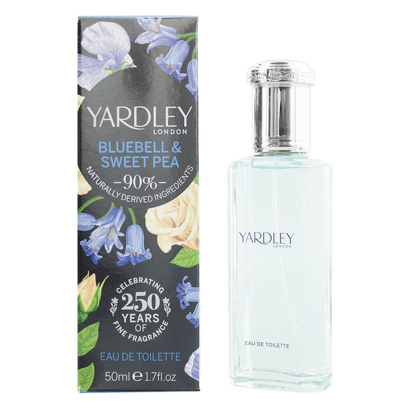 Yardley Bluebell & Sweetpea Eau de Toilette 50ml Women Spray